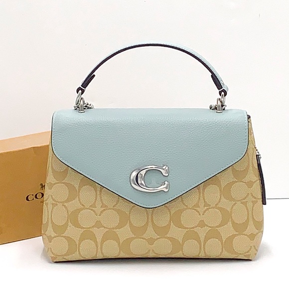 Coach Bags Coach Tammie Shoulder Bag In Signature Canvas Light